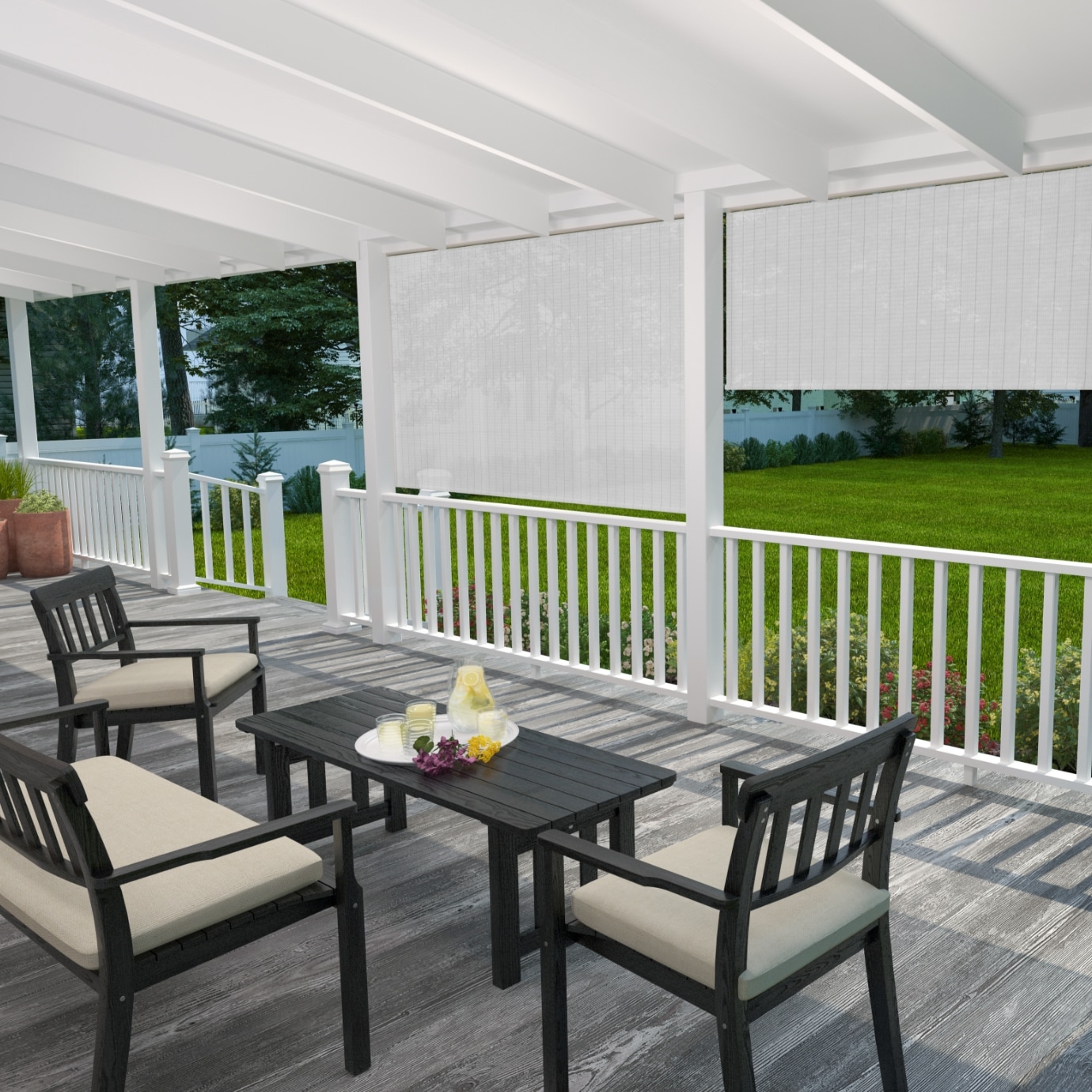 Signature Fabric | Simple Lift Outdoor Roller Shade | Coolaroo